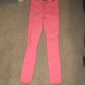 Pink super cute jeans- great condition